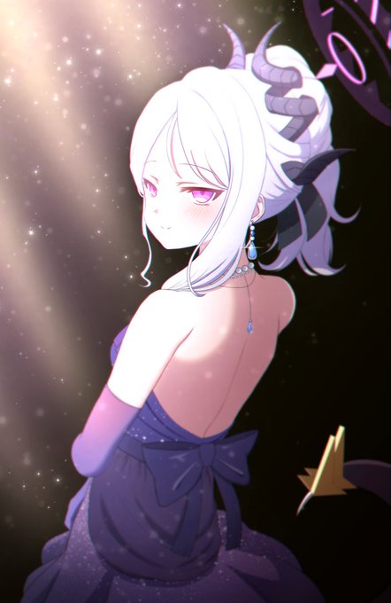 ドレスのヒナもかわいいね #ブルアカ 