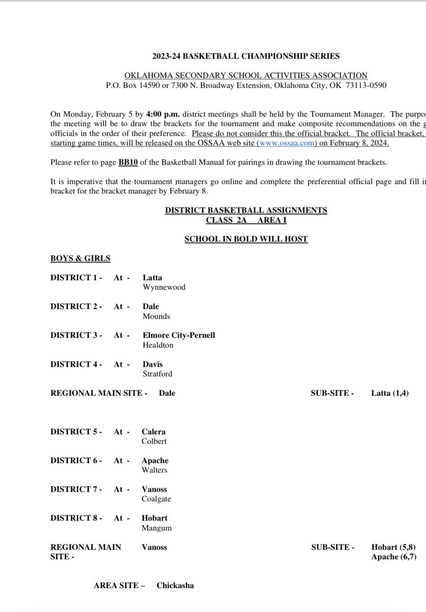 Todd Miller (@playbyplayguy1) on Twitter photo Here’s the path to the state tournament for <a href="/daleladybball/">Dale Lady Pirate Basketball</a> <a href="/DaleBBallOK/">Dale Pirates Boys Basketball</a> #GoldBlooded 🏴☠️🏀 Here’s the path to the state tournament for <a href="/daleladybball/">Dale Lady Pirate Basketball</a> <a href="/DaleBBallOK/">Dale Pirates Boys Basketball</a> #GoldBlooded 🏴☠️🏀