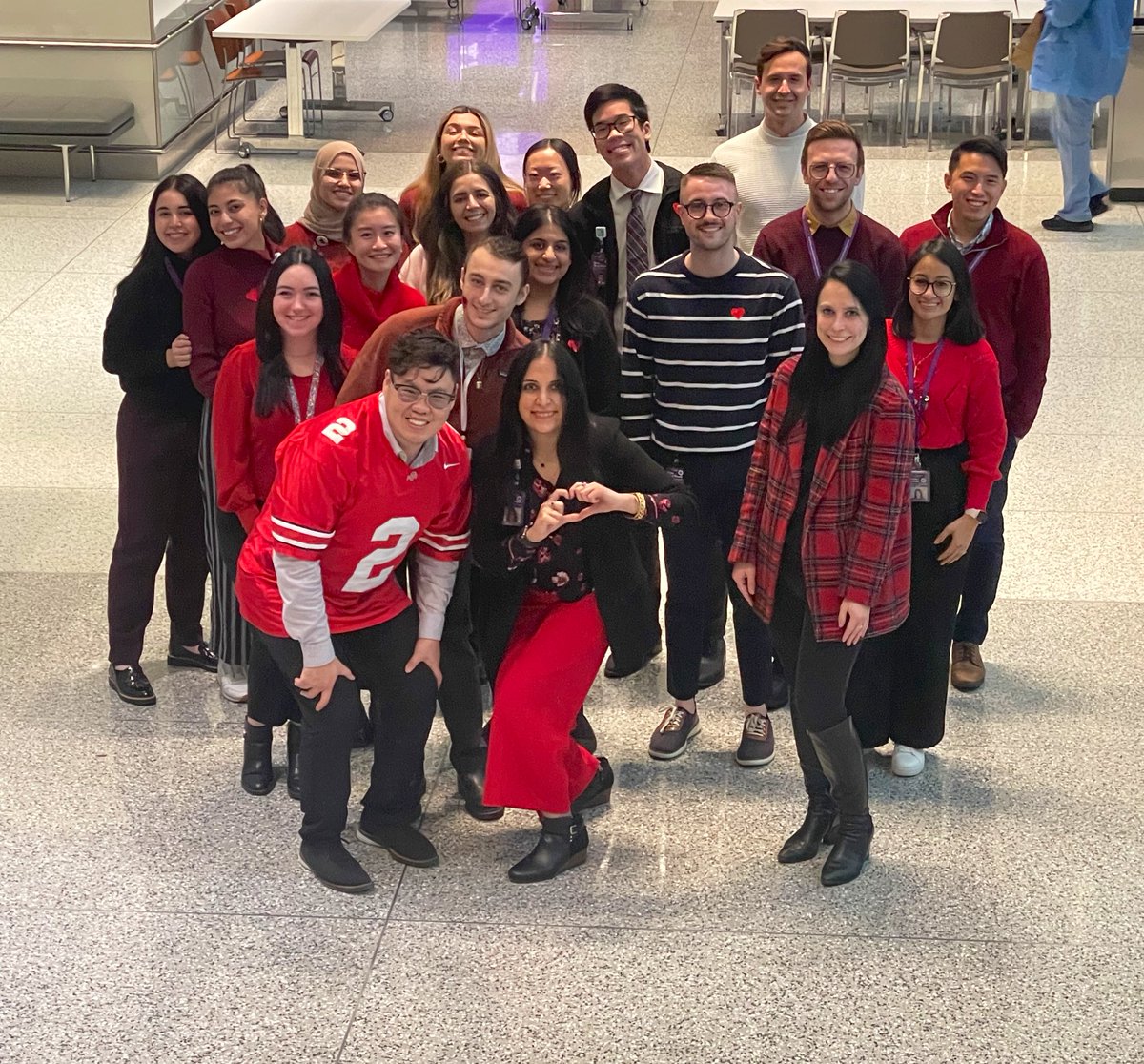 RxTx giving #NationalWearRedDay 🫀❤️🫀❤️
#GoRedForWomen 
@nyulangone @NYUPharmRes