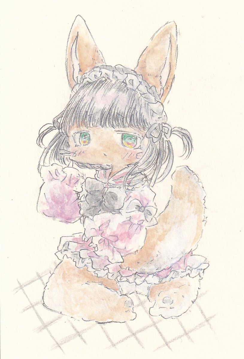 ナナチ(メイドインアビス) 「んな。#イラスト #メイドインアビス 」|けだまのイラスト
