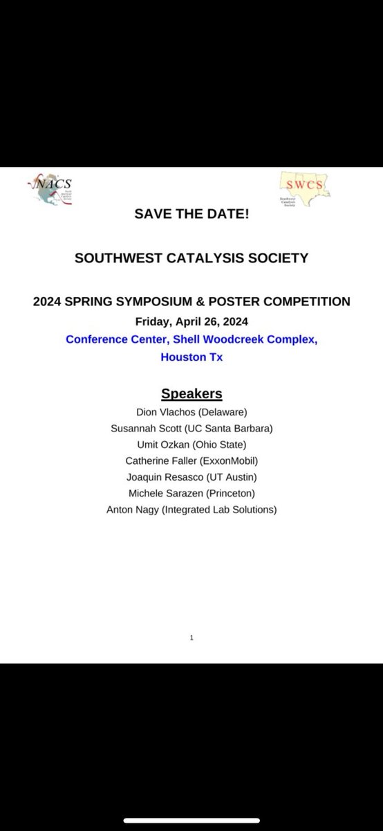 Save the day to join SWCS Spring Symposium!