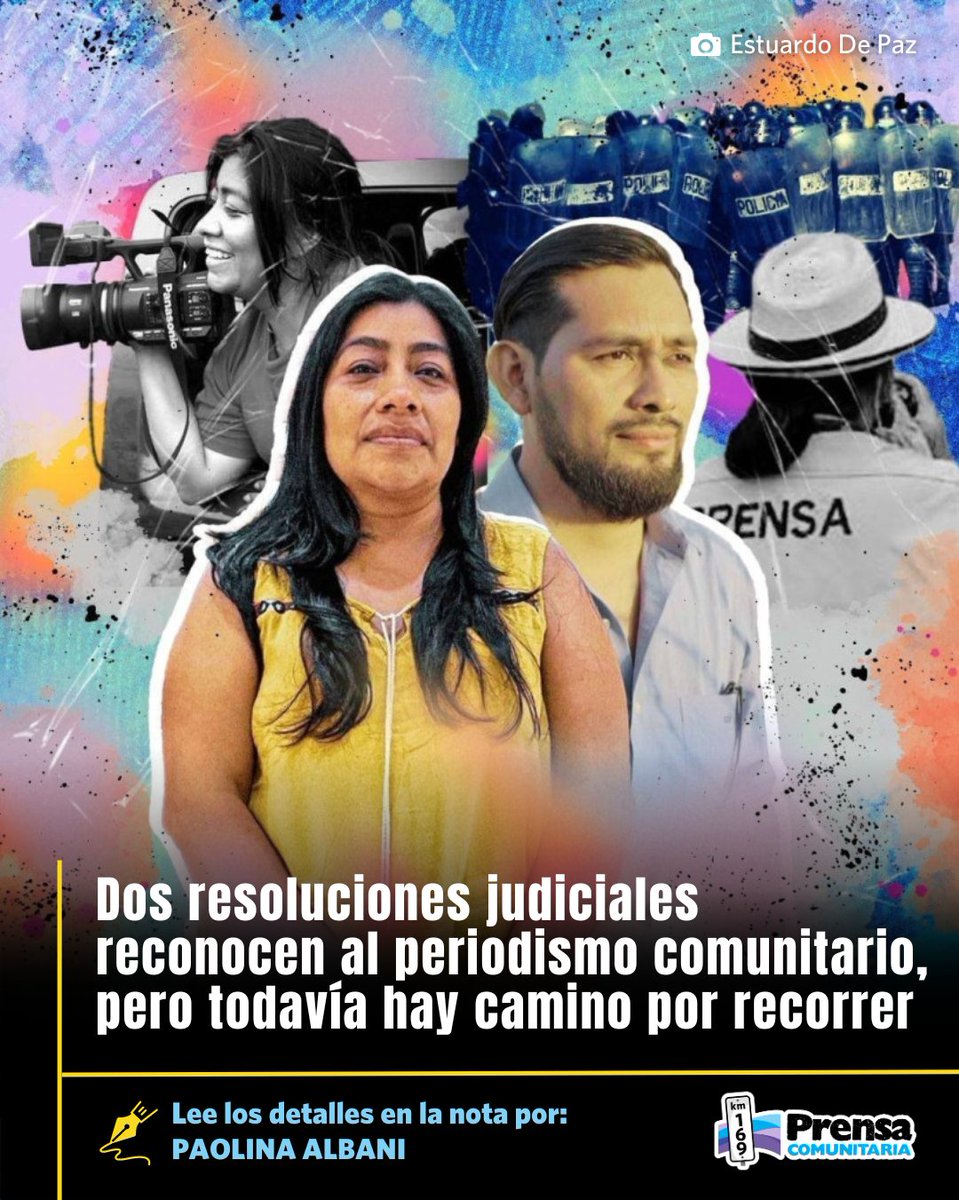 PrensaComunitar's tweet photo. ¿Justicia para Carlos Choc y Norma Sancir? 🧐

#PeriodismoComunitario ✊🏽 Un periodista esquivó ir a juicio contra una minera y, otra, logró la condena de los policías que la criminalizaron. Pero ¿se hizo justicia para el periodismo comunitario en Guatemala?

📌 Un análisis de  @ap_albani 
https://t.co/Lj4sO65fbs