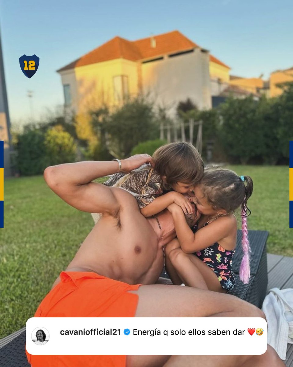 La publicacion de Cavani tras las criticas.
