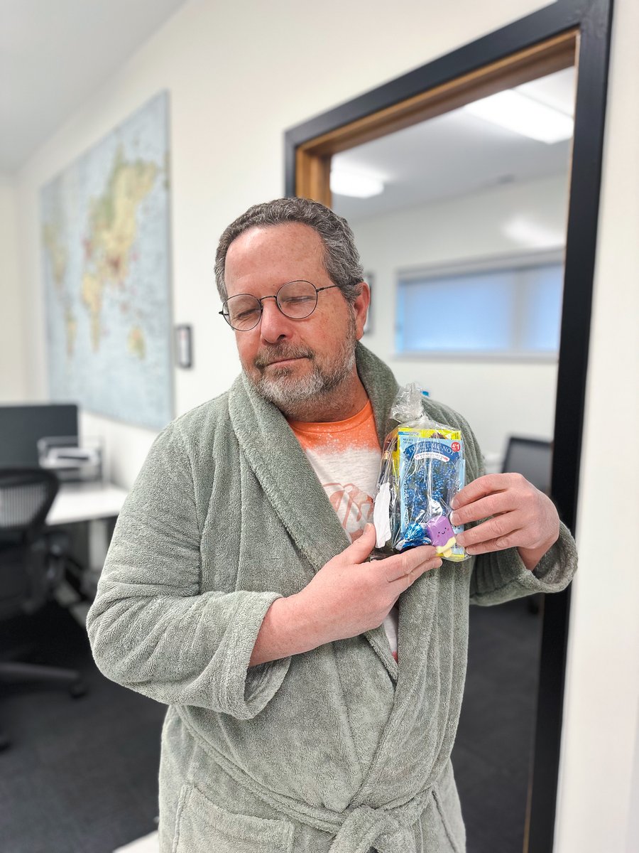 sylvertweets's tweet image. Last week was #NationalHaveFunatWorkDay 🥳 We all visited the office in our pajamas. Everyone received a personalized goodie bag with their favorite treats. We ordered catering from Pita Inn for lunch and played some competitive Pictionary. Such a fun day!