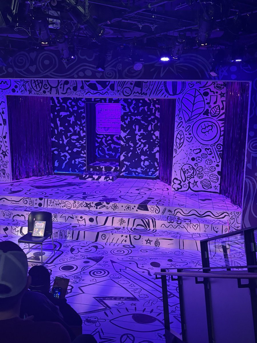 Covering the Junie B. Jones musical at <a href="/glenechopark/">Glen Echo Park</a> tonight for <a href="/dctheaterarts/">DC Theater Arts</a>—this set is stunning!