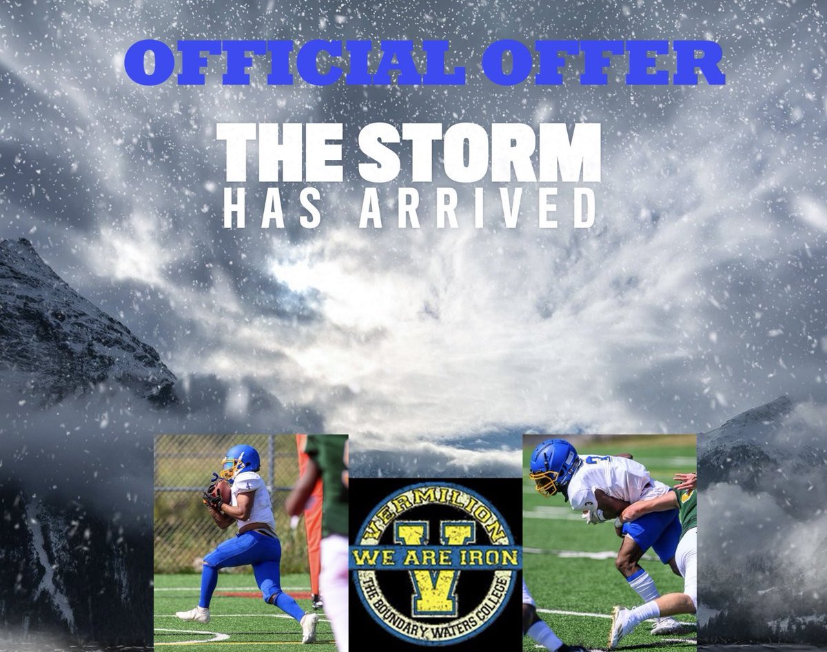 Antrackzz_'s tweet photo. Blessed to receive my first offer from  Minnesota north college #AGTG https://t.co/VgBG5yKXMf