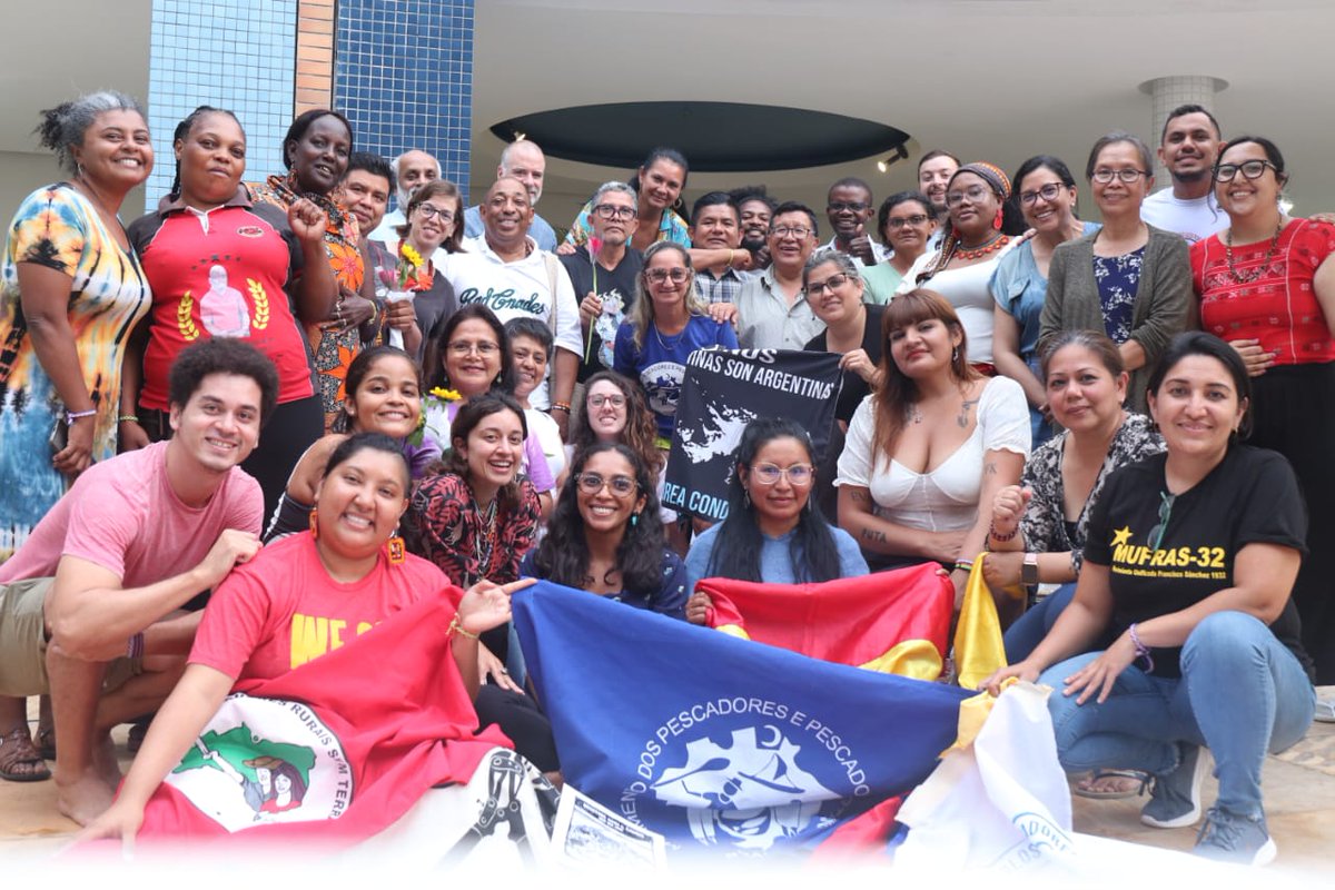 Today the global south communities concluded their 5 day long reflection with boldness to front a Highbrid discourse and campaign on Debt&amp;Care Crisis, Climate and right to self determination in Brasil organised by <a href="/ESCRNet/">ESCR-Net / Red-DESC</a>
