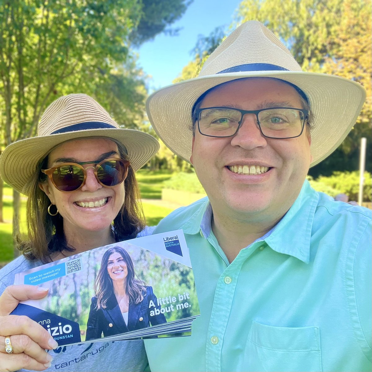 On the ground in Dunstan with @Anne_Ruston today supporting the outstanding Dr Anna Finizio - Liberal for Dunstan!