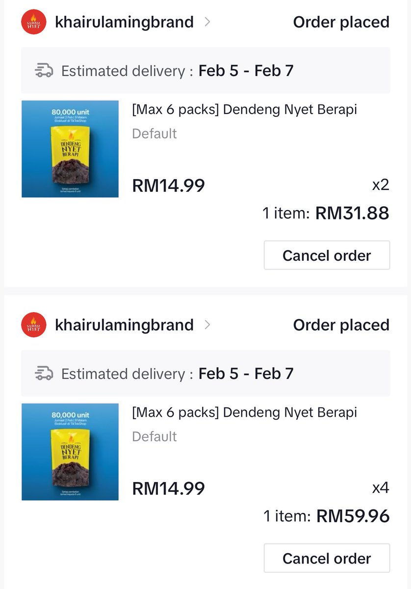 fawahtwitt's tweet photo. Done Show off battle dendeng 🤣

Harini dengan esok nak rehat sebab jari penat battle semalam. 

#DendengNyetBerapi https://t.co/rBfqAheBbv