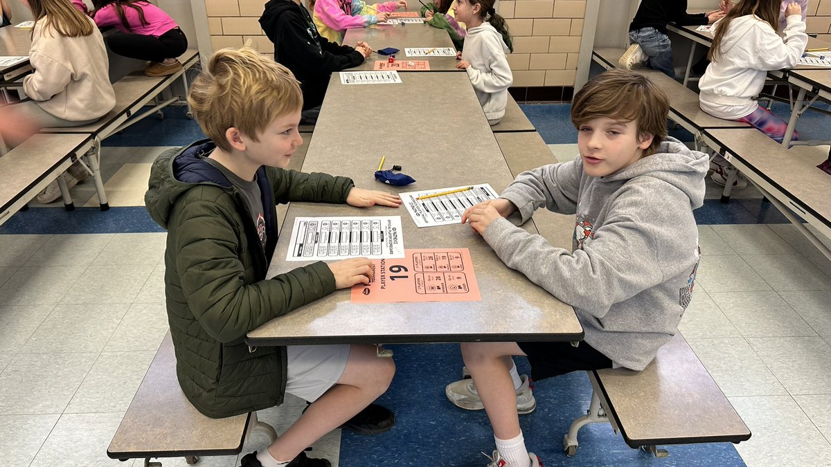 FirstKalch's tweet photo. 5th Graders rocked the Math Dice tournament this afternoon! So much mathing! #funfriday #mathdice @APSMath @McCarthyM_JES @monicaroache https://t.co/NVzJB2aIE6