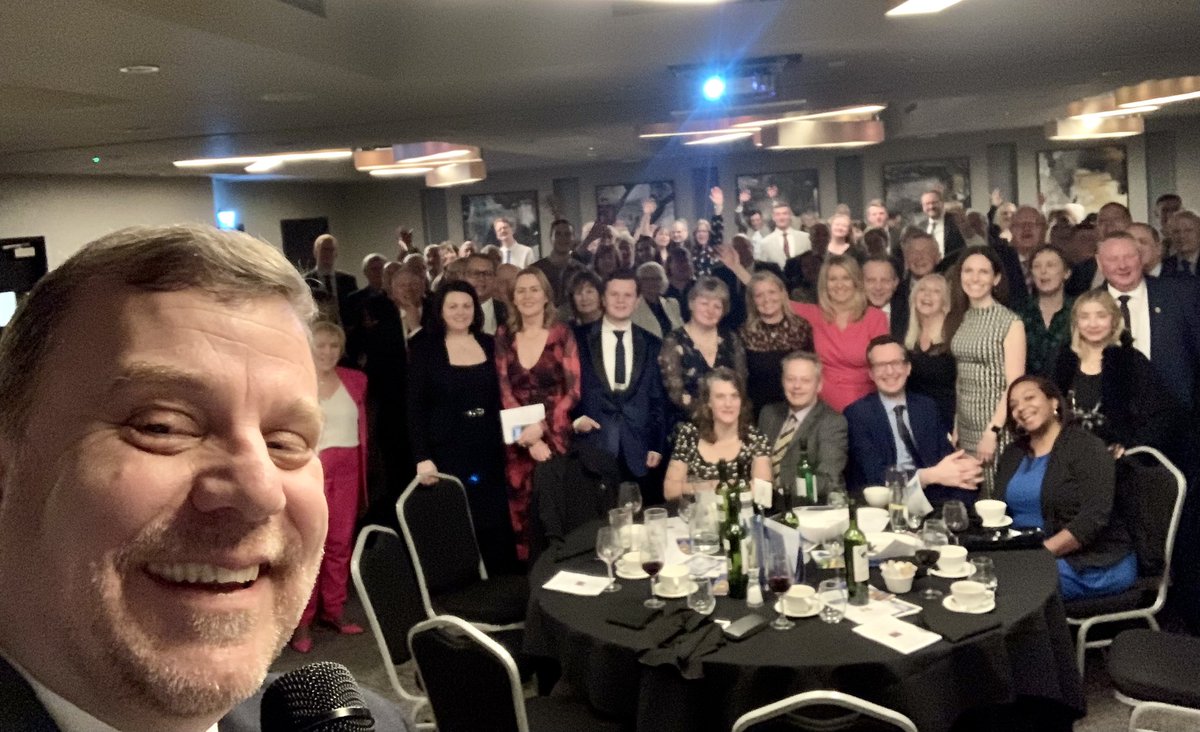 Great evening with brilliant Councillors, candidates campaigners and <a href="/CandWTories/">Cheshire & Wirral Conservatives</a> members at the annual Dinner in Chester - hearing from DEFRA Secretary <a href="/SteveBarclay/">Steve Barclay</a> and raising funds for the Hospice of the Good Shepherd in Chester with <a href="/EstherMcVey1/">Esther McVey</a> and <a href="/CheshirePCC/">Police and Crime Commissioner for Cheshire</a>