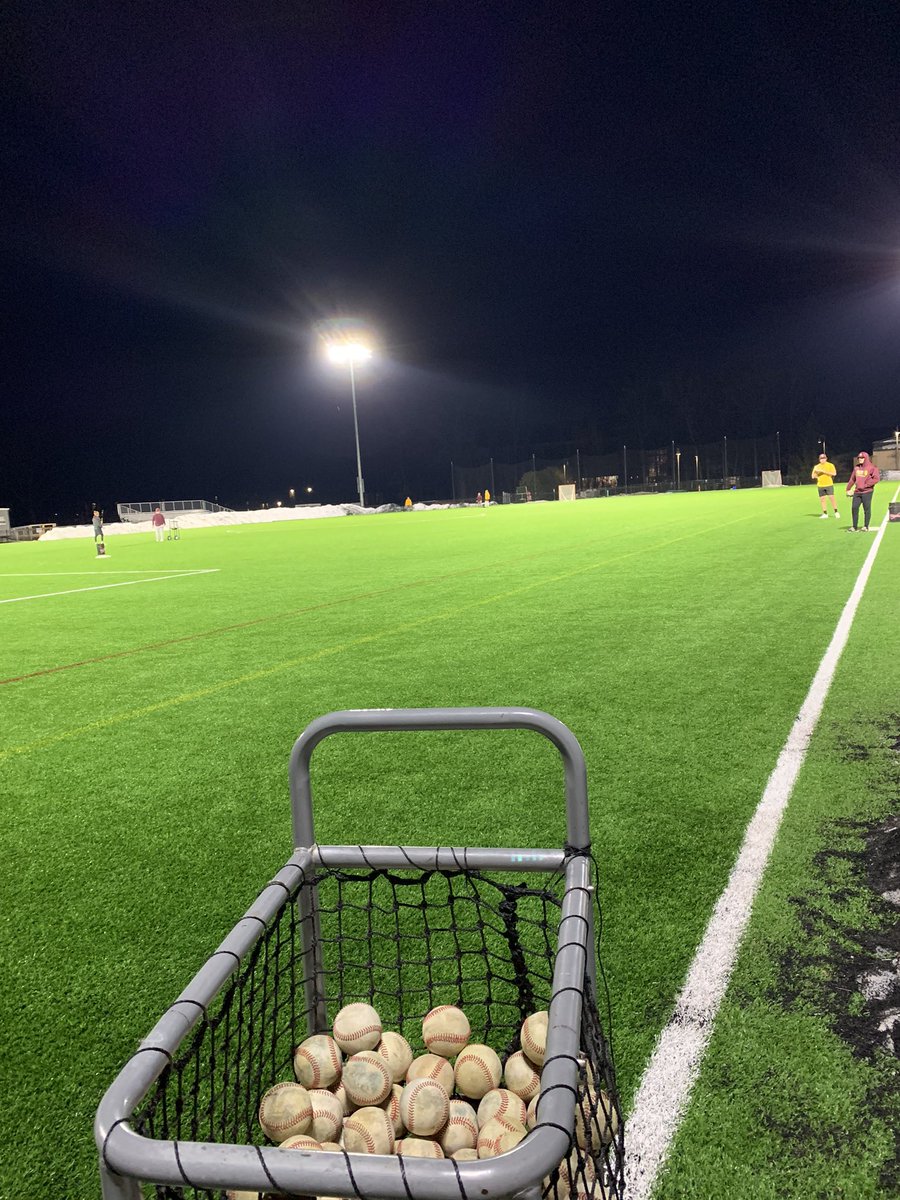 Work under the lights ⚾️