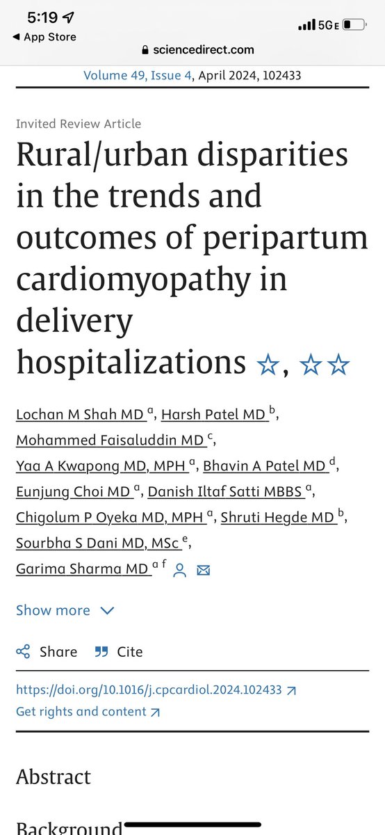 🔥 Out now on @GoRedForWomen day. Two manuscripts on #CardioOb from our group! @ISHVnews Lahey Clinic #1 @AndrewNguyen_DO and MFM Antonio Saad in @ajogmfm on Ischemic HD management in🤰 @JamieLWKennedy #2 @lochanshahmd @SaurabhSDani @CurrProbsCardio On #PPCM disparities