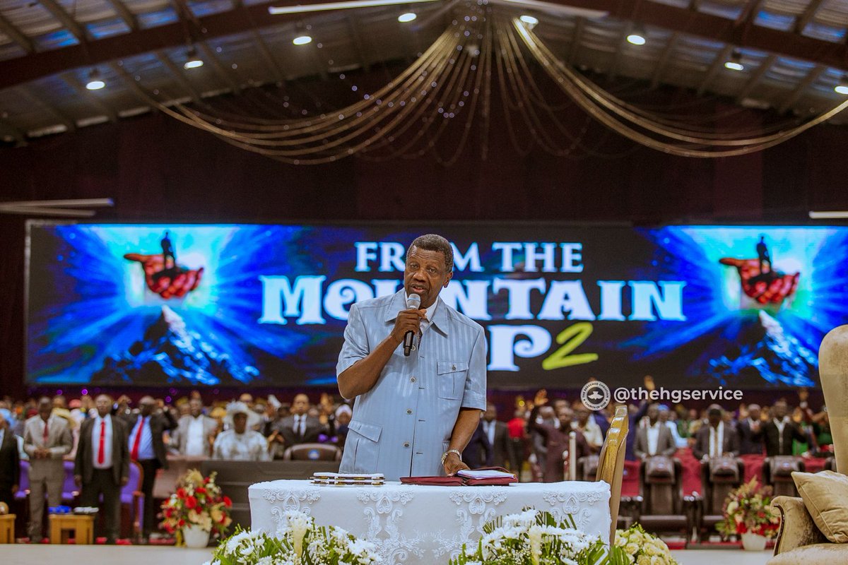 PastorEAAdeboye's tweet image. I don't know where God wants to take you, but you'll reach your goal in Jesus name. 

February 2024 Holy Ghost Service 
#FromTheMountainTop2