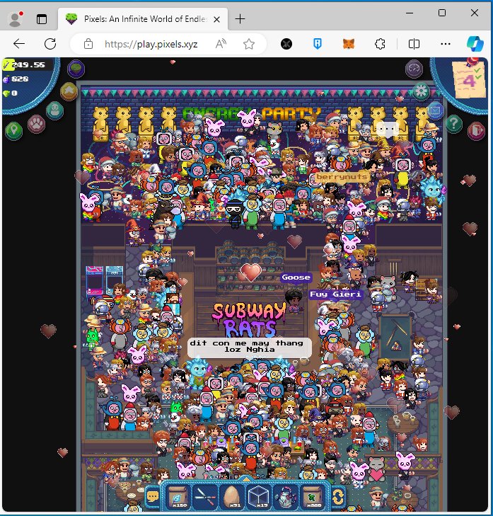 _berrynuts_'s tweet photo. @SubwayRatsNft @pixels_online Thank you for the free energy @SubwayRatsNft 

IGN: berrynuts https://t.co/G7NXoaYZO1