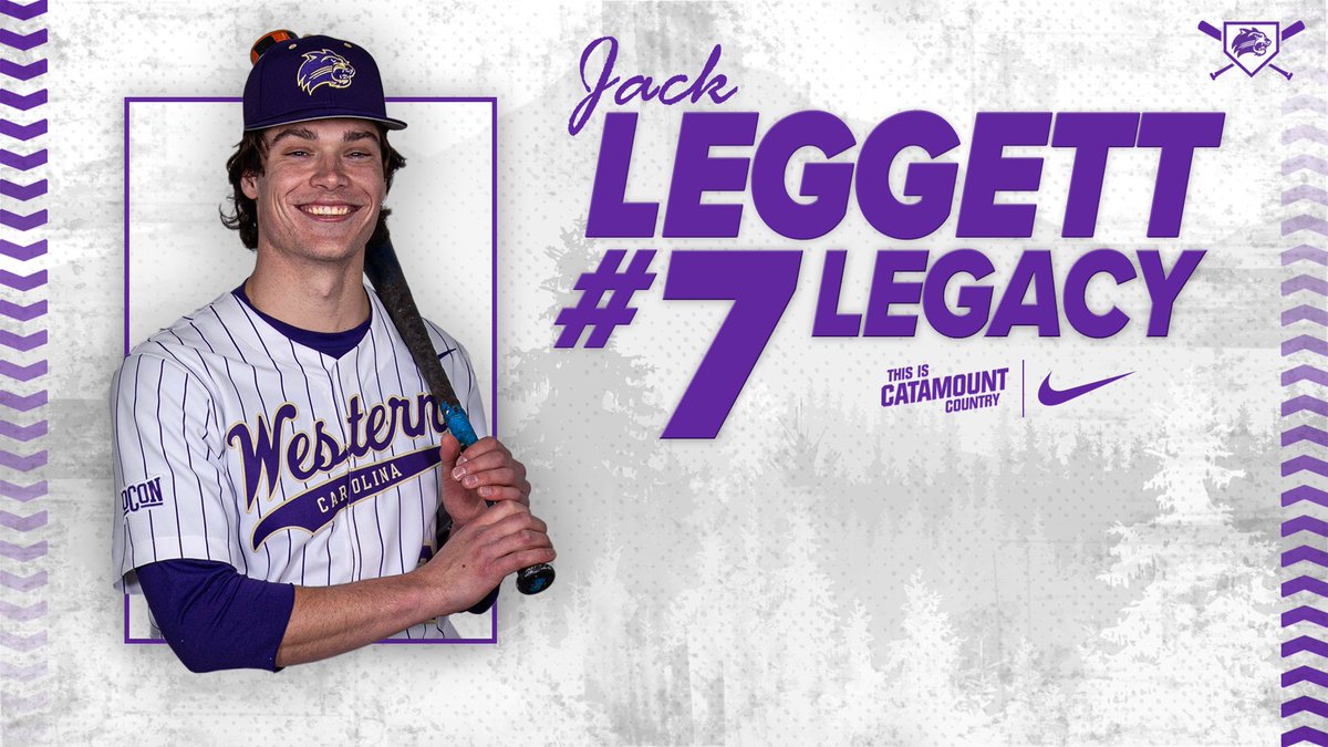 Junior outfielder Cole Jones was today named the Leggett No. 7 Legacy recipient by <a href="/Catamounts/">Western Carolina Athletics</a> head coach Alan Beck in honor of former Western Carolina and Hall of Fame baseball coach <a href="/7jackleggett/">Jack Leggett</a>. 

🔗- tinyurl.com/9sp3tfn3

#CatamountCountry