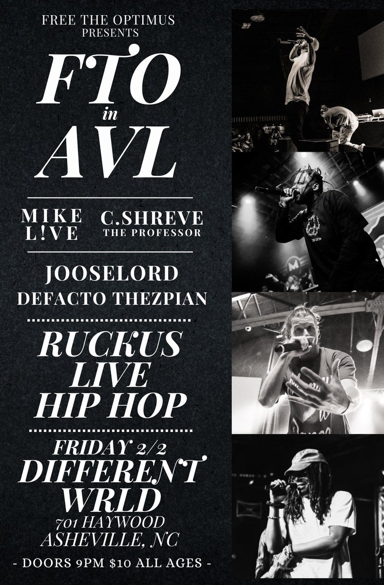 TONIGHT Asheville!!!