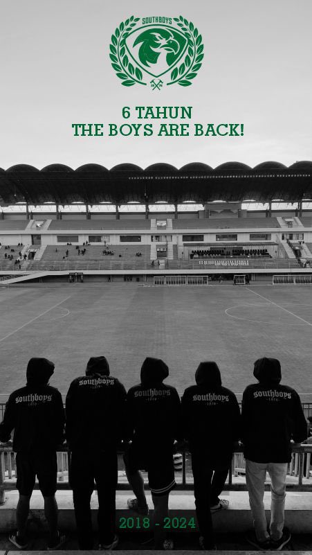 We exist, we come back and we will double!

#TheBoysAreBack #6TahunSouthBoys