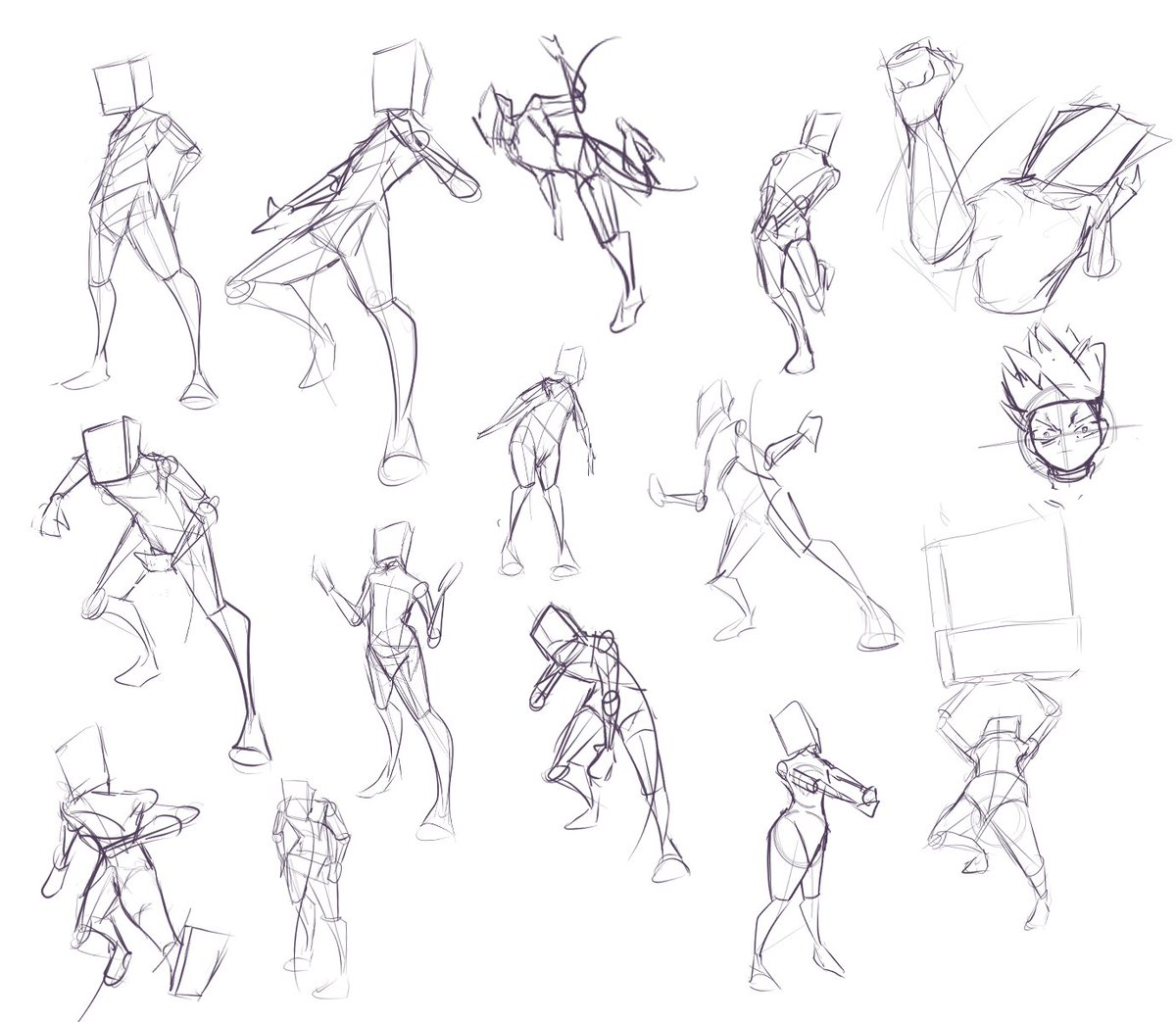 More figure practice today #rkgk