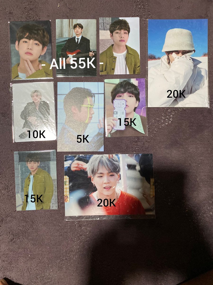 taeyoonsii_'s tweet image. Help RT n Like
Wts Photocard BTS‼️
Dom Solo Jateng
Incl pack // Excl adm shopee 8%
Condi by DM ‼️

#wtspcbts