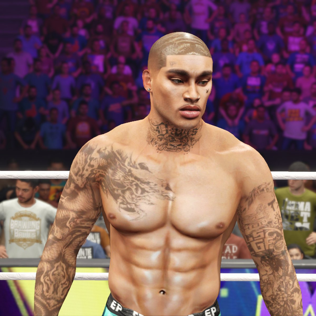 ElyPorshe's tweet image. Beginning of #2K23 vs Final version of #2K23 heading into #WWE2K24 BEAST MODE 24/7 WHO WANT SOME 👹👹