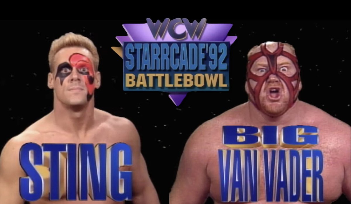 32. Sting vs Vader – Starrcade 1992 Never seen this before but
