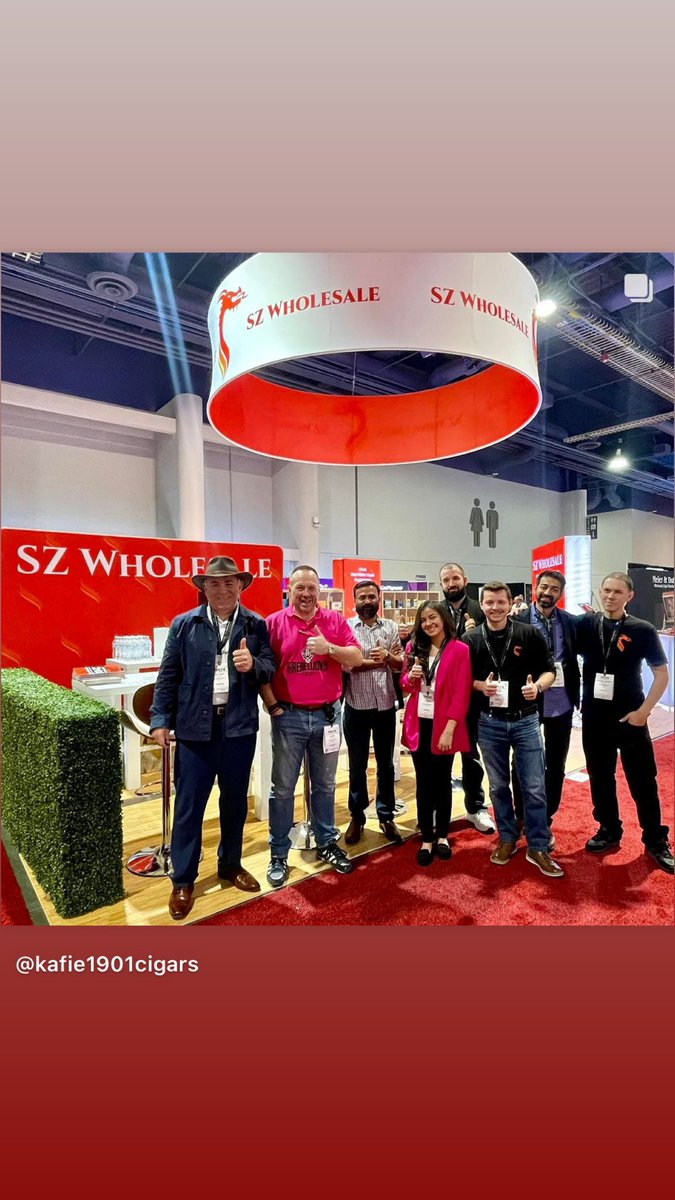We had an amazing TPE 2024 show thanks to our partner SZ Wholesale. We are breaking boundaries and helping many amazing boutique cigar brands reach new levels of success. #tpe2024