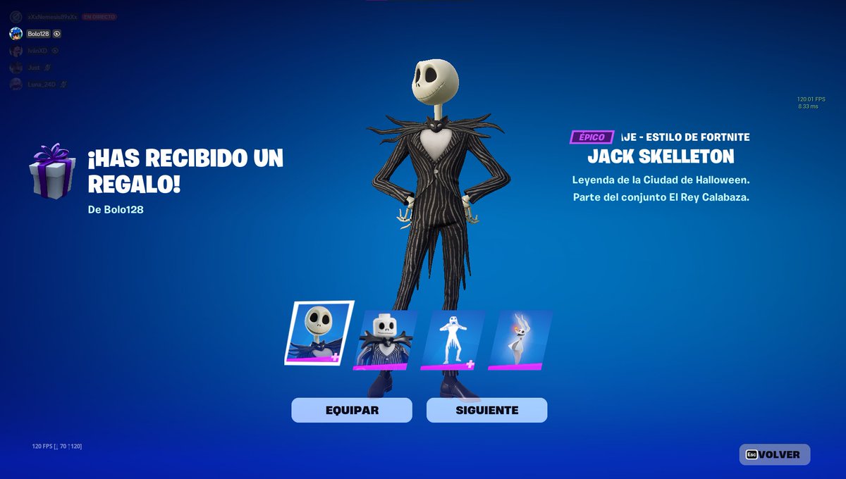 muchas thank u😎😎 <a href="/Bolo128_/">Bolo128 💎</a>  ya sela saben usen codigo Bolo128 en la tienda de fortnite y algundia se podran ganar una skin guapa