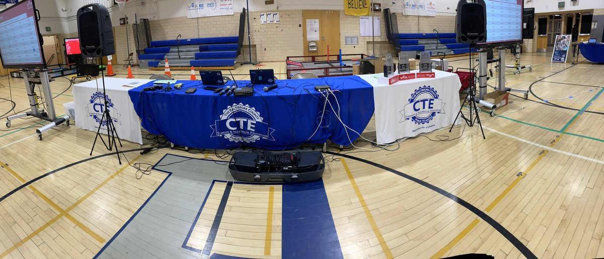 hzr929's tweet image. It’s the CTE BCPS robotics event tomorrow, Sat. Feb 3rd #CTEMonth  We are ready!  Proud of HZR students &amp;amp; parents as well as Dulaney HS support. We appreciate the CTE office staff enthusiasm &amp;amp; teamwork year round. 5 HZR teams in action tomorrow at Parkville MS. Go Bulls! #VexV5