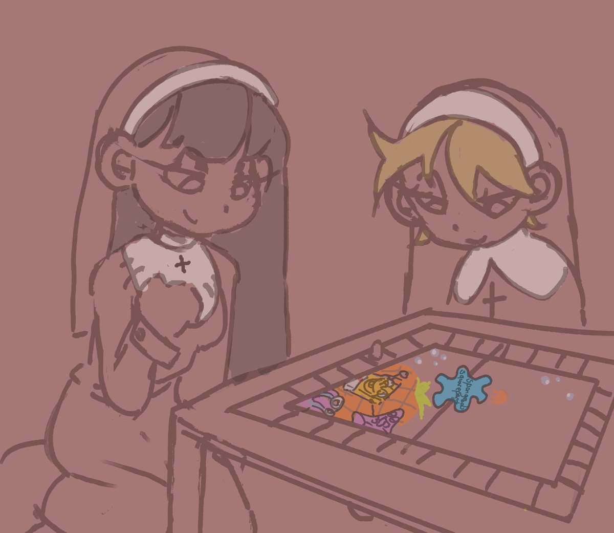 what if nuns playede monopoly..,