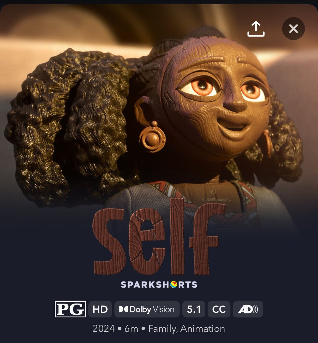 SMack_xc's tweet photo. Idk what it was. I think I do. But I cried so hard to Self from Pixar. #PixarSelf https://t.co/8OtfOSlCBT