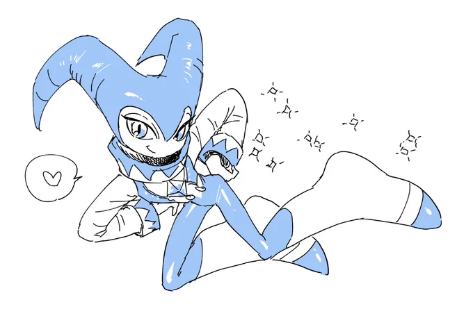 ナイツ大好きで年一くらいで描いてたんだけど去年は描かなかったかもしれない 96年のゲームだからもうすぐで30周年なの……? 