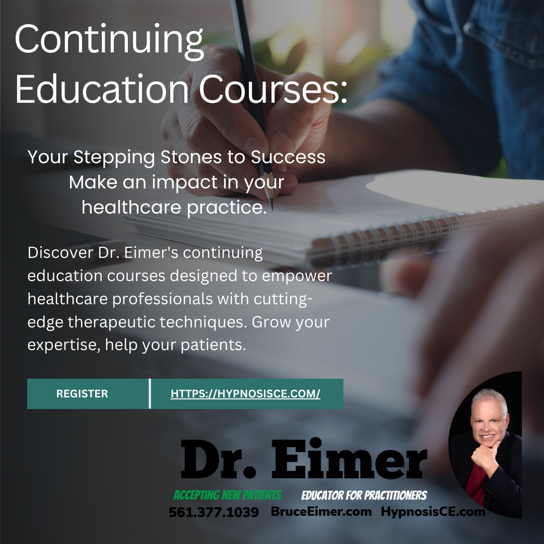 BruceEimer's tweet photo. #FAQFriday
Continuing Education Courses: Your Stepping Stones to Success
Make an impact in your healthcare practice. Discover Dr.Eimer's continuing education courses designed to empower healthcare professionals with cutting-edge therapeutic techniques. https://t.co/buLWsrIJec https://t.co/x2W34X9Vny