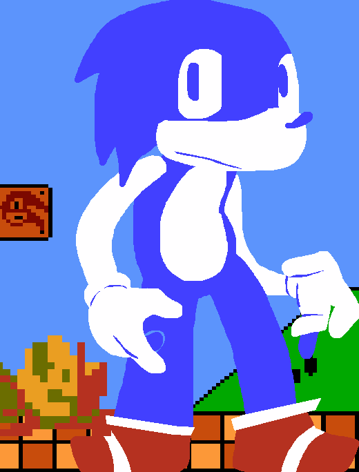 everyone talks about somari but nobody talks about my boy Sonic Bro
