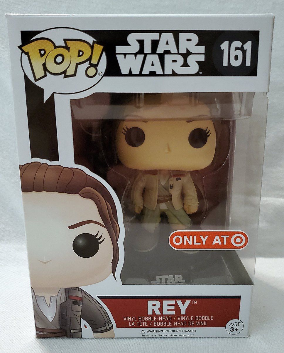 thriftx3's tweet photo. Funko Pop! #161 Rey Star Wars Target Exclusive Vinyl Figure For Sale
https://t.co/1AXmJUuEBM
#FunkoPop #ReyStarWars #TargetExclusive #VinylForSale #StarWarsCollectibles #PopSale #RareFunko #PopHunters #ToyCollector #StarWarsFans https://t.co/ZjaE1dYu2A