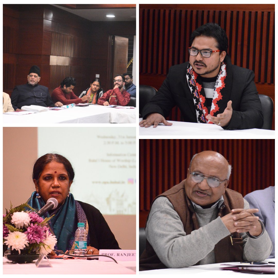 BahaiOPAIndia's tweet photo. Insights from a symposium organised by the Office of Public Affairs of the Baháʼís of India on the theme of “Places of Worship – Their Evolving Nature and Purpose” at the Baha’i House of Worship, India on 31st January 2024.
#BahaiOPAIndia #Symposium https://t.co/wi8tY825JL