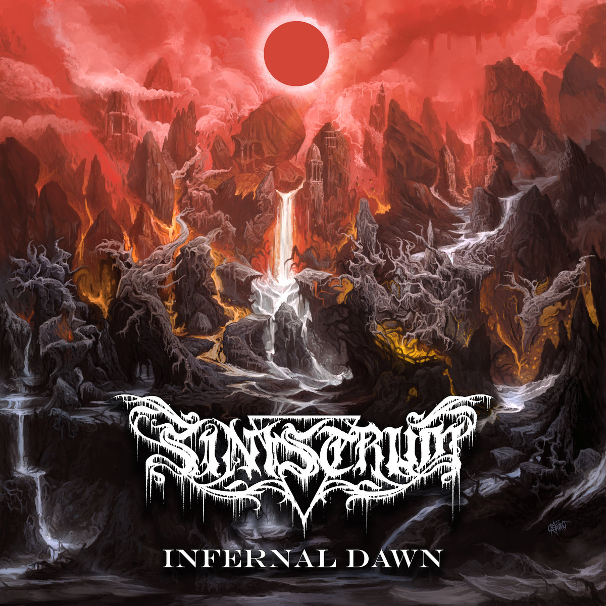AlexFetzner's tweet photo. Sinistrum - Infernal Dawn
Death/Thrash Metal from Elizabethtown, Kentucky, U.S.
Release date: February 2nd, 2024
Cassette via #morbidandmiserable
CD, Vinyl via #adirondackblackmass
https://t.co/Km59OJlhxX
#Sinistrum #usdeaththrash #usdeaththrashmetal
#deathmetal #deathmetalband #usdm
#brutaldeathmetal #extremedeathmetal #deathmetalpromotion
#thrashmetal #deaththrash #thrashdeath
#supporttheunderground #newalbum #newalbum2024
#albumcover #bandcamp