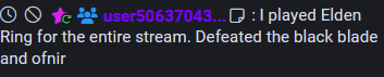 I just did a spicy stream and this message was left at the end ... https://t.co/kfyTa2TuLA