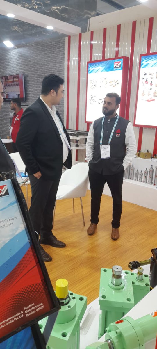 WeAreEPHL's tweet photo. We are at #PlastFocus #Delhi demonstrating our High-Speed Servo Stretch #PETBlowingMachine, our Fluid Power products and our Drives & Control Solutions.
It’s been a good start and we look forward to insightful interactions with our customers & visitors at our Stall B22 in Hall 1. https://t.co/mvKrltadPL