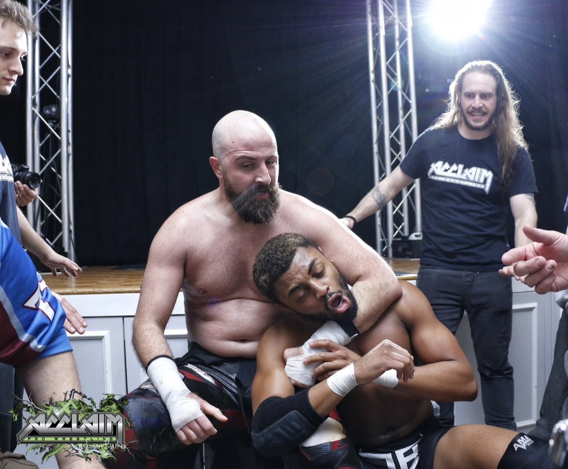Acclaim_Pro's tweet photo. .@HmcScrapper and @JuniorBenit0
#ottawa #myottawa #ottawaevents #wrestling #professionalwrestling #prowrestling #indiewrestling #ilovewrestling #ontarioindies #canadianindies #canadianwrestling #wwe #aew #tnawrestling #ottawawrestling #juniorbenito #scrapper #jamesstone https://t.co/dsT6QmiKGI