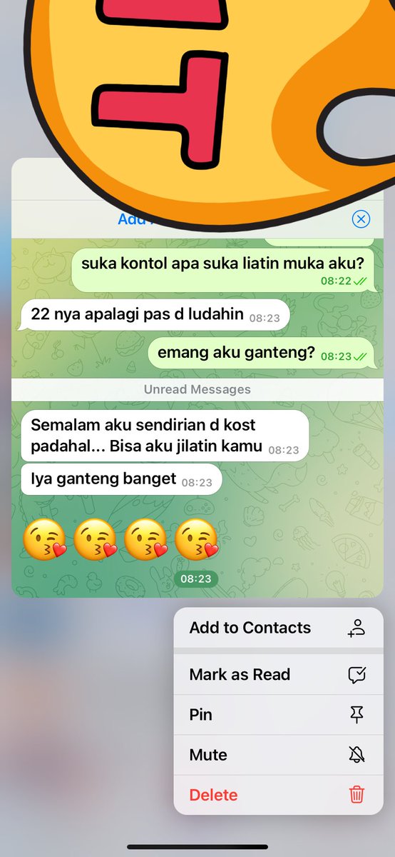 suka malu kalo dibilang ganteng wkwk