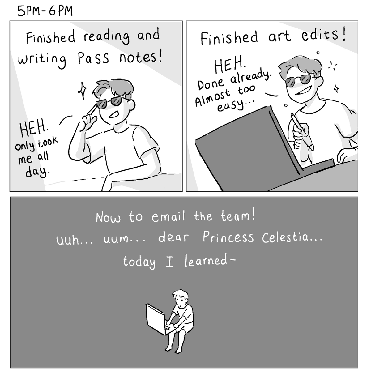 Today's Friendship Lesson is e-mails 