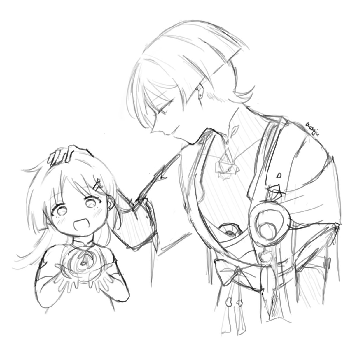 dad &amp; daughter💘 #scaralumi