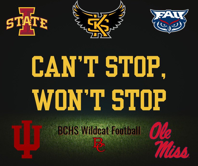 Thanks to these schools for stopping by this week to check out what the Wildcats are cooking with #GoCats