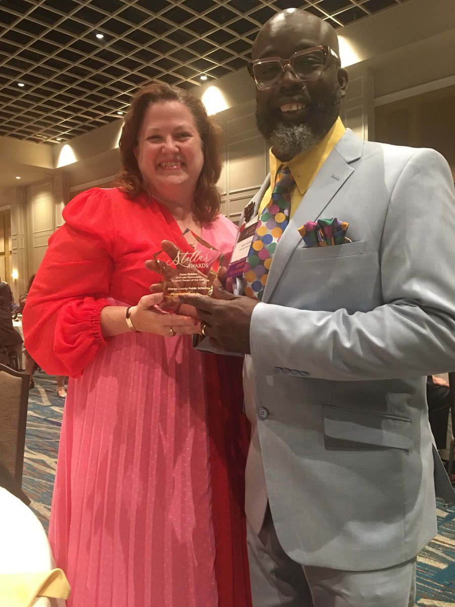 So proud of our SPOY! Thank you Mr. Nobles for all you do!!!  #OCPSStellar <a href="/DrRahim_Jones/">Dr. Rahim Jones</a>