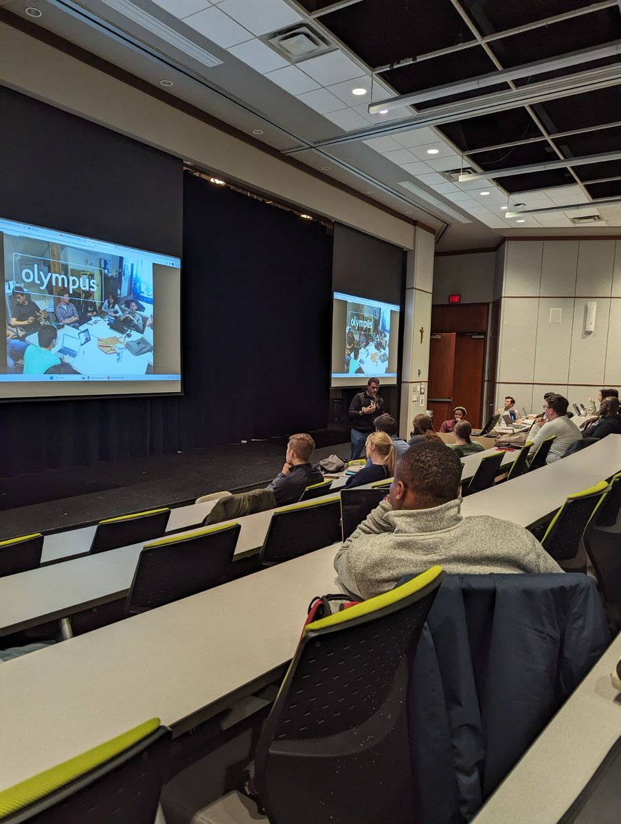pghstartupnews's tweet photo. .@Treatspace Founder/CEO @rickcancelliere shares the story of winning the first local Startup Weekend (in 2012) tonight with #SWPgh attendees at @duqedu.
H/t @InnovatePGH https://t.co/mgJgBRbbIc