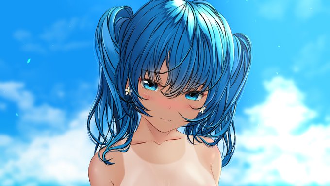 FANBOXではイラスト全体の他、夏音ちゃんのエチエチイラストも描いてるので宜しくです〜😆💕🌟💙

夏音「先輩……目を逸らさないで、もっと良く見てください……」(R-18差分)
https://t.co/YD6MGOQtRY 