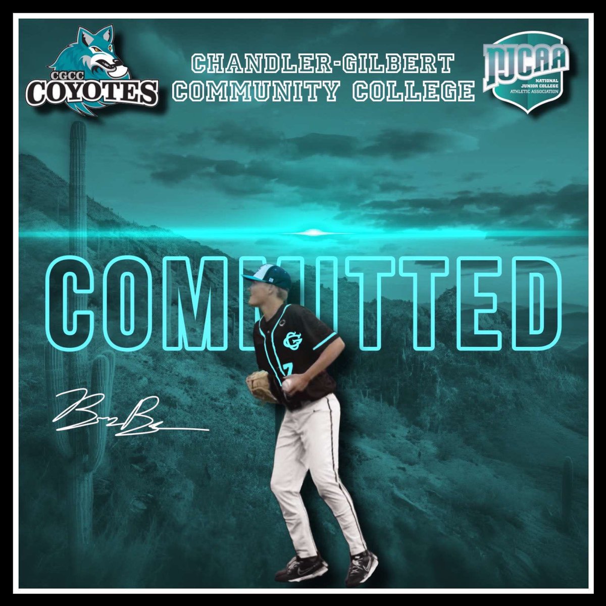 Blessed to announce my commitment to chandler Gilbert. Thanks to the coaching staff for this opportunity.
<a href="/CGYoteBaseball/">Chandler-Gilbert CC Baseball</a> <a href="/ChapBaseballCO/">Chaparral Baseball</a> <a href="/usaprimemann/">USA Prime Mann</a>