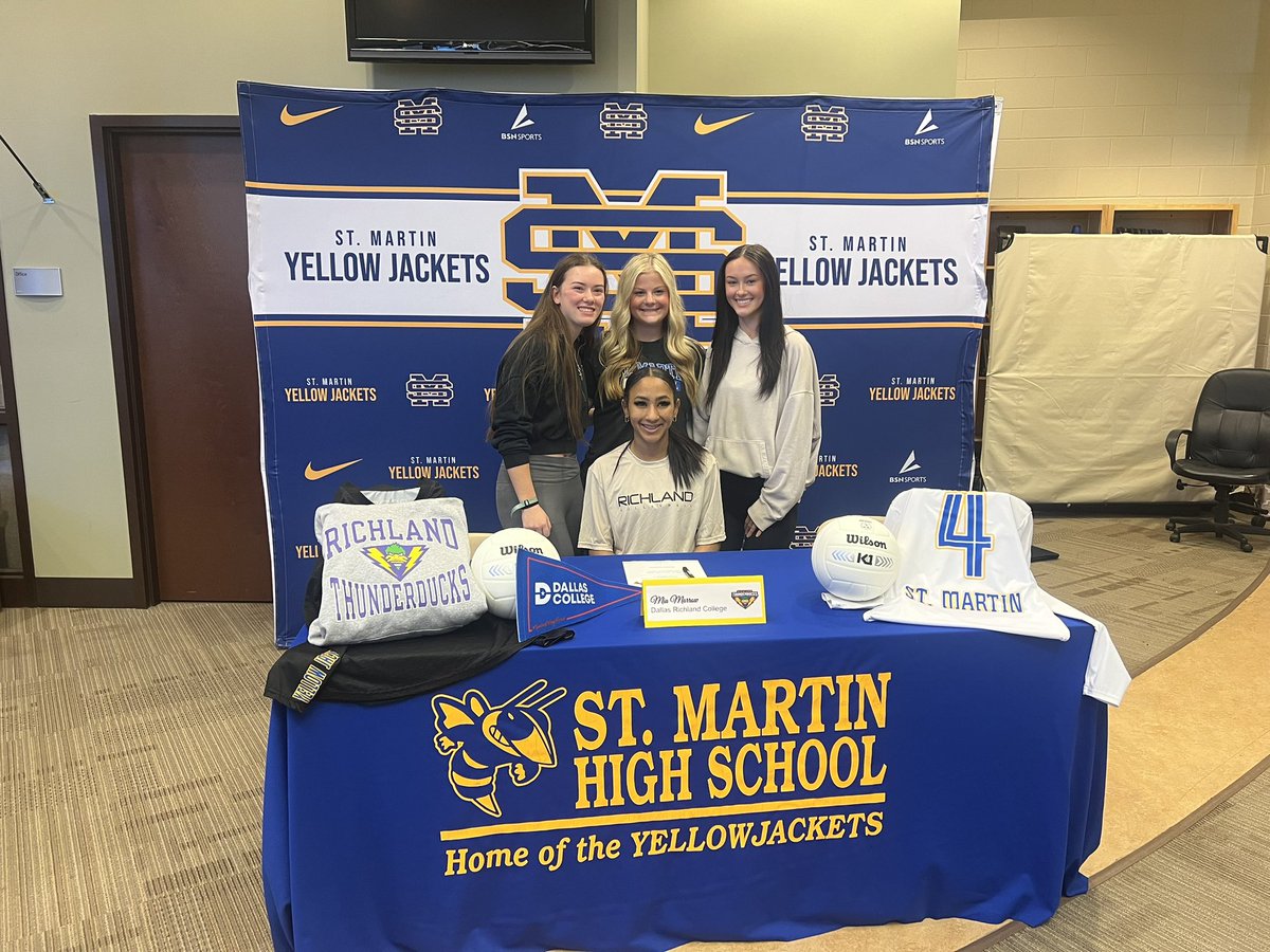 St.Martin High School Volleyball tweet media