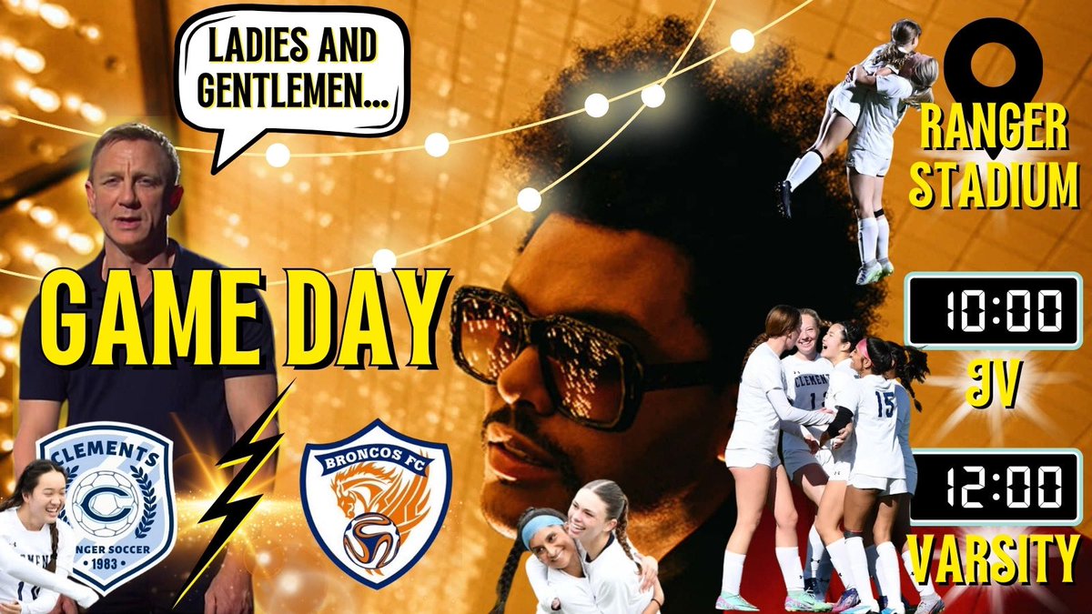 Excited for a Weeknd Game Day! 🙃 See y’all tomorrow for a Saturday Showdown with the Bush Broncos! #LetsRide 🤠